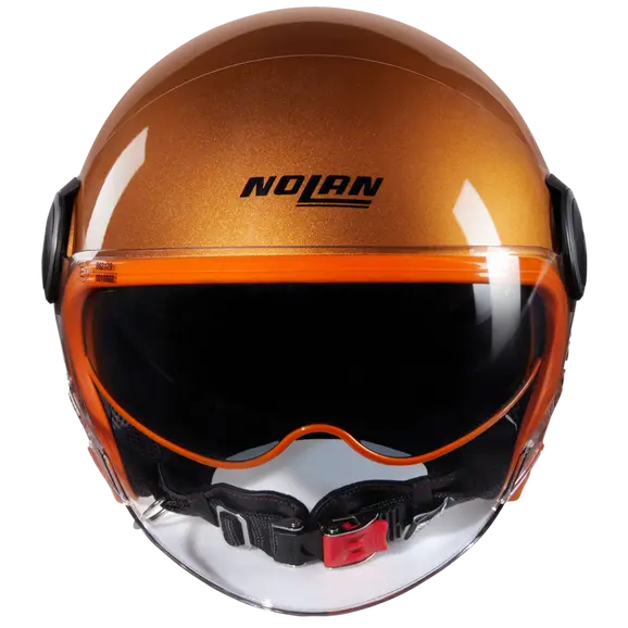 Nolan N21 VISOR OCIO 348 Jet Helmet Ocra Arancione