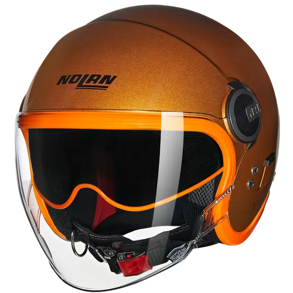 Nolan N21 VISOR OCIO 348 Jet Helmet Ocra Arancione