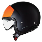 NOLAN Nolan Nolan N21 VERNICIATURA SPECIALE 352 OPIERTO Helmet Nero Arancione