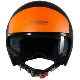 NOLAN Nolan Nolan N21 VERNICIATURA SPECIALE 352 OPIERTO Helmet Nero Arancione