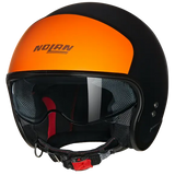 NOLAN Nolan Nolan N21 VERNICIATURA SPECIALE 352 OPIERTO Helmet Nero Arancione