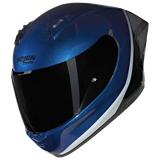 NOLAN VERNICIATURA SPECIALE 346 Full Face Helmet Blue Deep Blue Black Argento