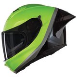 NOLAN N60-6 Sport Verniciatura Speciale 348 Lightweight Helmet Verde Impulse Nero Grigio