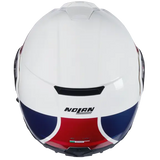 NOLAN N90-3 ROBOTO 345 Modular Helmet Bianco Rosso Blue