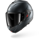 SHARK OXO Dark Shadow Modular Casco de Moto Estera de acero azul mate