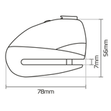 Oxford Screamer7 Alarm Disc Lock