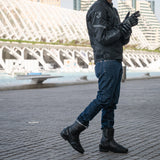 BELA Faster 2.0 Motorcycle Racing Boots Black