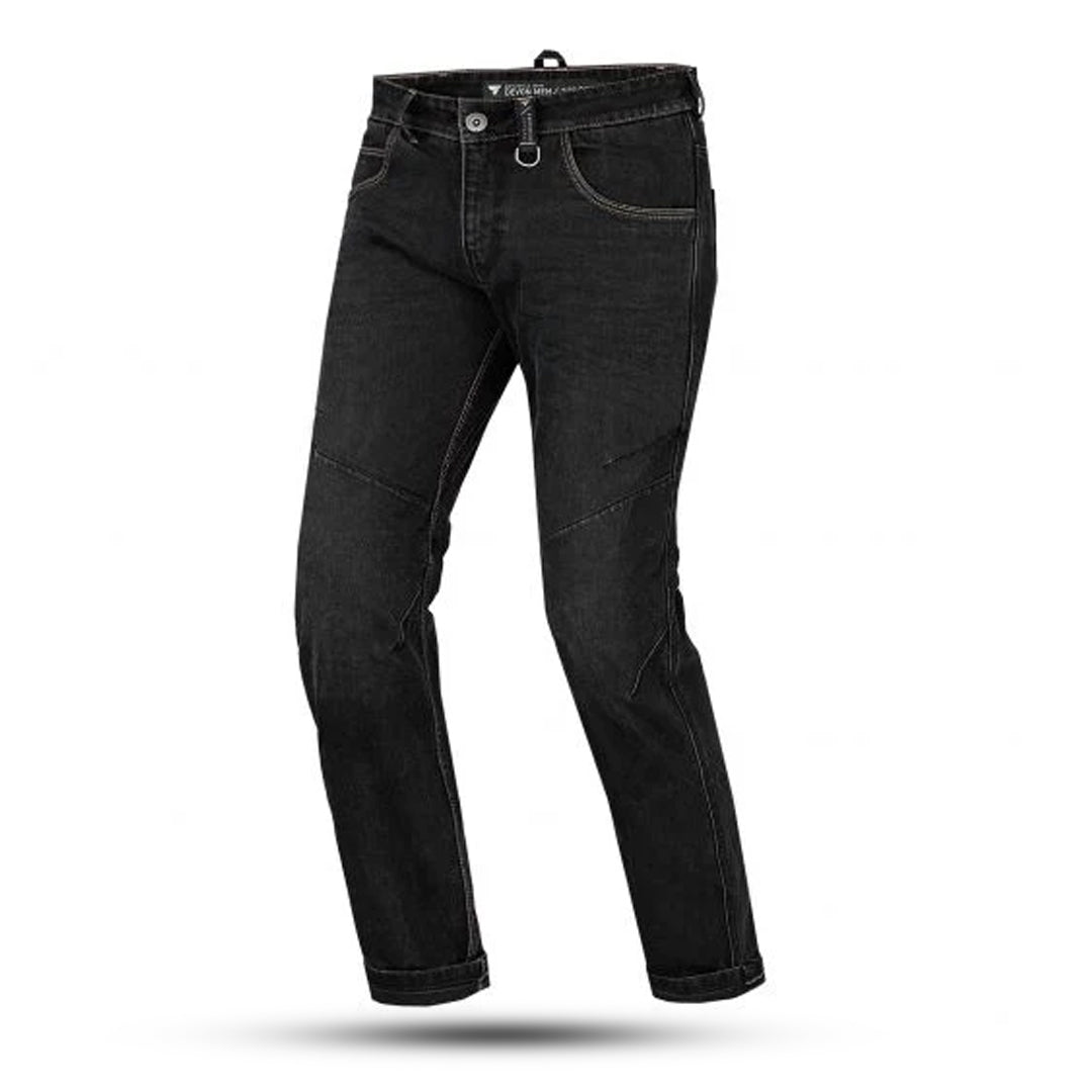 SHIMA PANTALONE DENIM JEANS DEVON MEN VAQUERO BLK