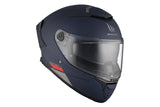 MT THUNDER 4 SV SOLID A7 Matte blue sport touring motorbike full face helmet