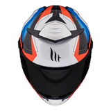 MT Thunder 4 SV Valiant A0 Full Face Sport Touring Motorcycle Helmet Shiny Pearl