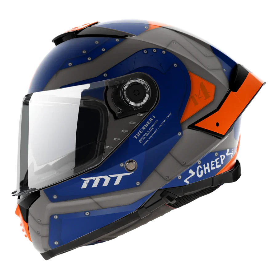 MT Thunder 4 SV Cheep A7 Full Face Touring Motorcycle Helmet Matte