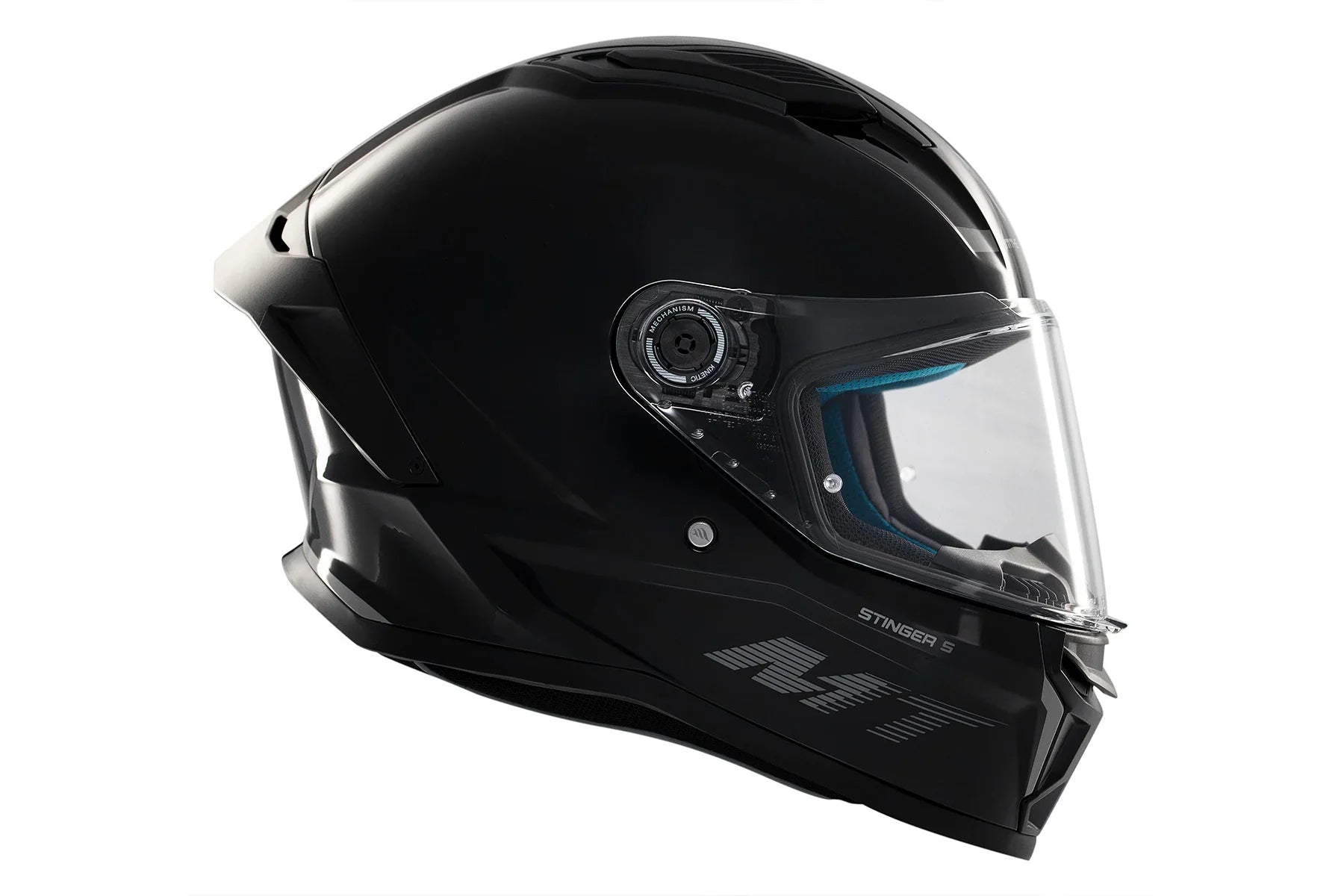 MT Targo S Solid A11 Glossy Black Full Face Street Motorcycle Helmet