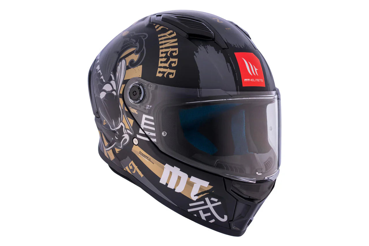 MT Stinger 2 KRT B9 matt Lightweight full face motorcycle helmet - SECURTEX MOTOR SL (t/a MaximoMoto)