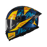 MT Brakes SV Fury C17 Full Face Motorcycling Helmet Sport Brilliant