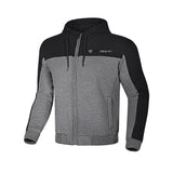 R-TECH SUSPENSION HOMBRE MOTO SUDADERA NEGRO GRIS
