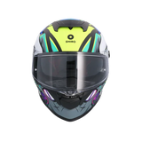 SHIRO RAPTOR CRAZY RABBIT HELMET MULTICOLOR MATTE - SECURTEX MOTOR SL (t/a MaximoMoto)