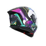 SHIRO RAPTOR CRAZY RABBIT HELMET MULTICOLOR MATTE - SECURTEX MOTOR SL (t/a MaximoMoto)