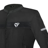 R-TECH Super Light Motorcycle Textile Jacket Black