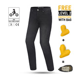 BELA RIO MAN 32 INSEAM SLIM FIT BLACK JEANS CE AA APPROVED