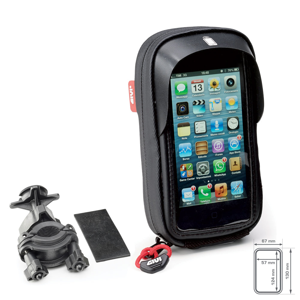 GIVI - ESP MOTORCYCLE DEVICE HOLDER. SPHONE-GPS F/R HANDLEBAR (IPHONE 4/5) S955B