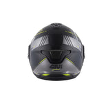 GIVI X30 PULSAR PUBY MOTORCYCLE MODULAR HELMET BLACK TITANIUM YELLOW