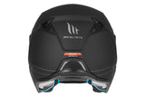 MT District Sv Solid A1 matt black off-road road motorcycle helmet - SECURTEX MOTOR SL (t/a MaximoMoto)