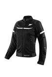 Seventy Sd-jr30.2 Mojave Women Summer Motorcycle Racing Jacket Black/white