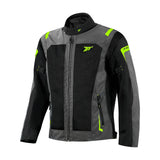 SEVENTY SD-JT66 SAHARA SUMMER MOTORCYCLE JACKET GREY FLUO YELLOW