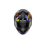 SHARK CASCO INTEGRAL RIDILL 2 RAGING BEAST Negro Violeta Amarillo