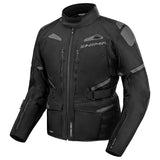 SHIMA DUNE MOTORCYCLE TEXTILE JACKET BLACK