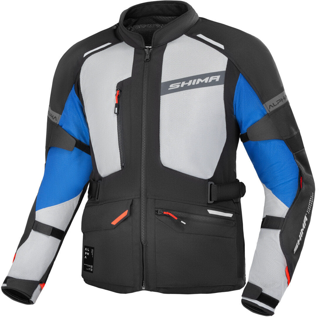 Shima Alpha Touring para hombre Chaqueta Azul - SECURTEX MOTOR S.L (t/a MaximoMoto)