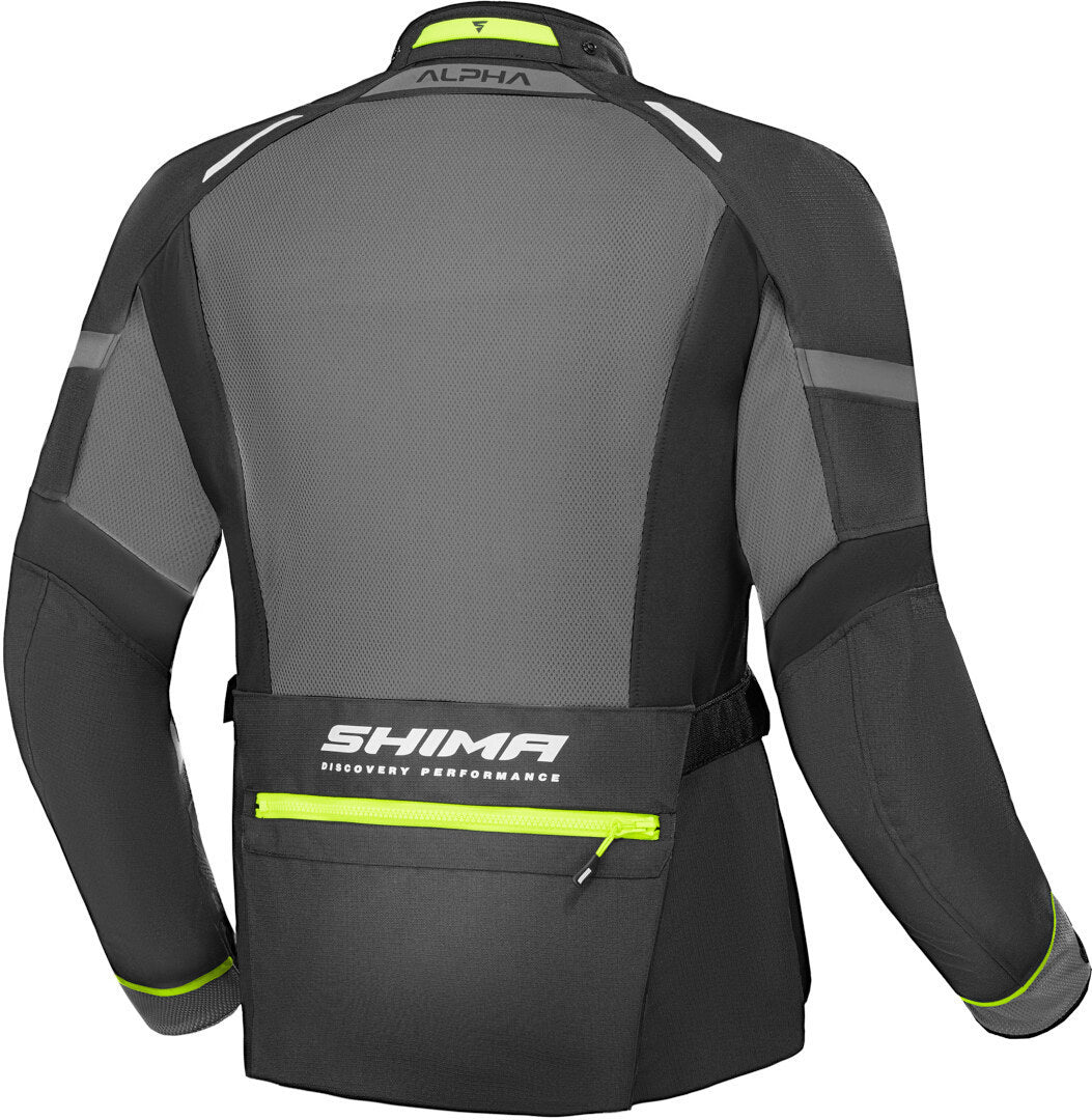 Shima Alpha Touring para hombre Chaqueta Fluo - SECURTEX MOTOR S.L (t/a MaximoMoto)