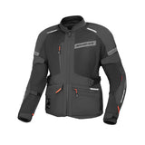 SHIMA ALPHA MEN'S MOTORCYCLE TOURING JACKET BLACK