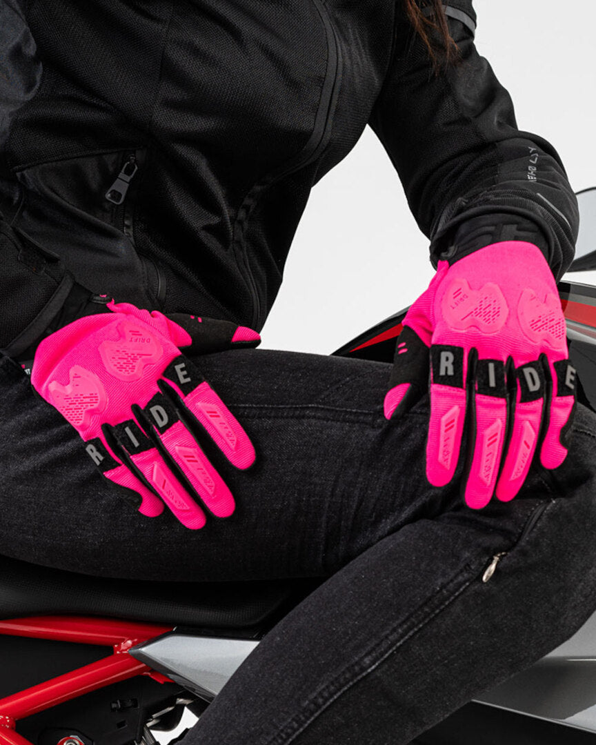 Shima Drift Lady Guantes Rosa