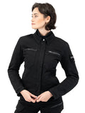SHIMA GIRO LADY MOTORCYCLE JACKET BLACK