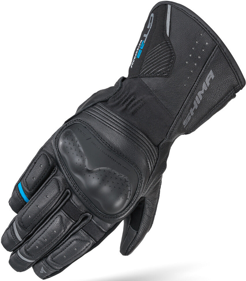 SHIMA GT-2 Men's Waterproof Motorcycle Gloves Black