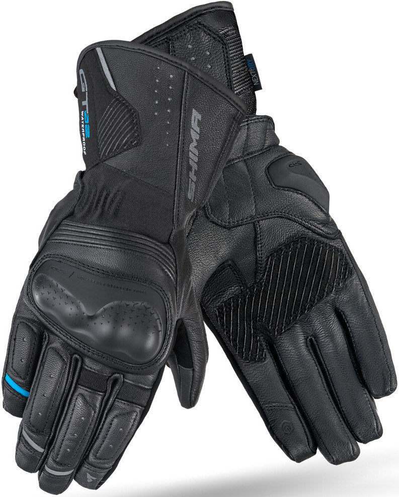 SHIMA GT-2 Men's Waterproof Motorcycle Gloves Black