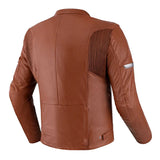 SHIMA HUNTER 2.0 MOTORCYCLE LEATHER JACKET LIGHT BROWN