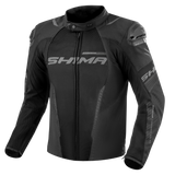 SHIMA SOLID 2.0 VENTED MEN'S MOTORCYCLE JACKET BLACK