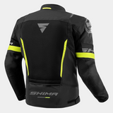 SHIMA SOLID 2.0 VENTED MEN'S MOTORCYCLE TOURING JACKET FLUO