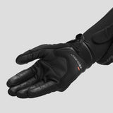 SHIMA SONIC MOTORCYCLE LEATHER GLOVES BLACK