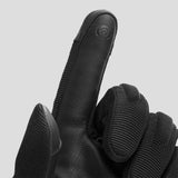 SHIMA SONIC MOTORCYCLE LEATHER GLOVES BLACK