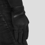 SHIMA SONIC MOTORCYCLE LEATHER GLOVES BLACK