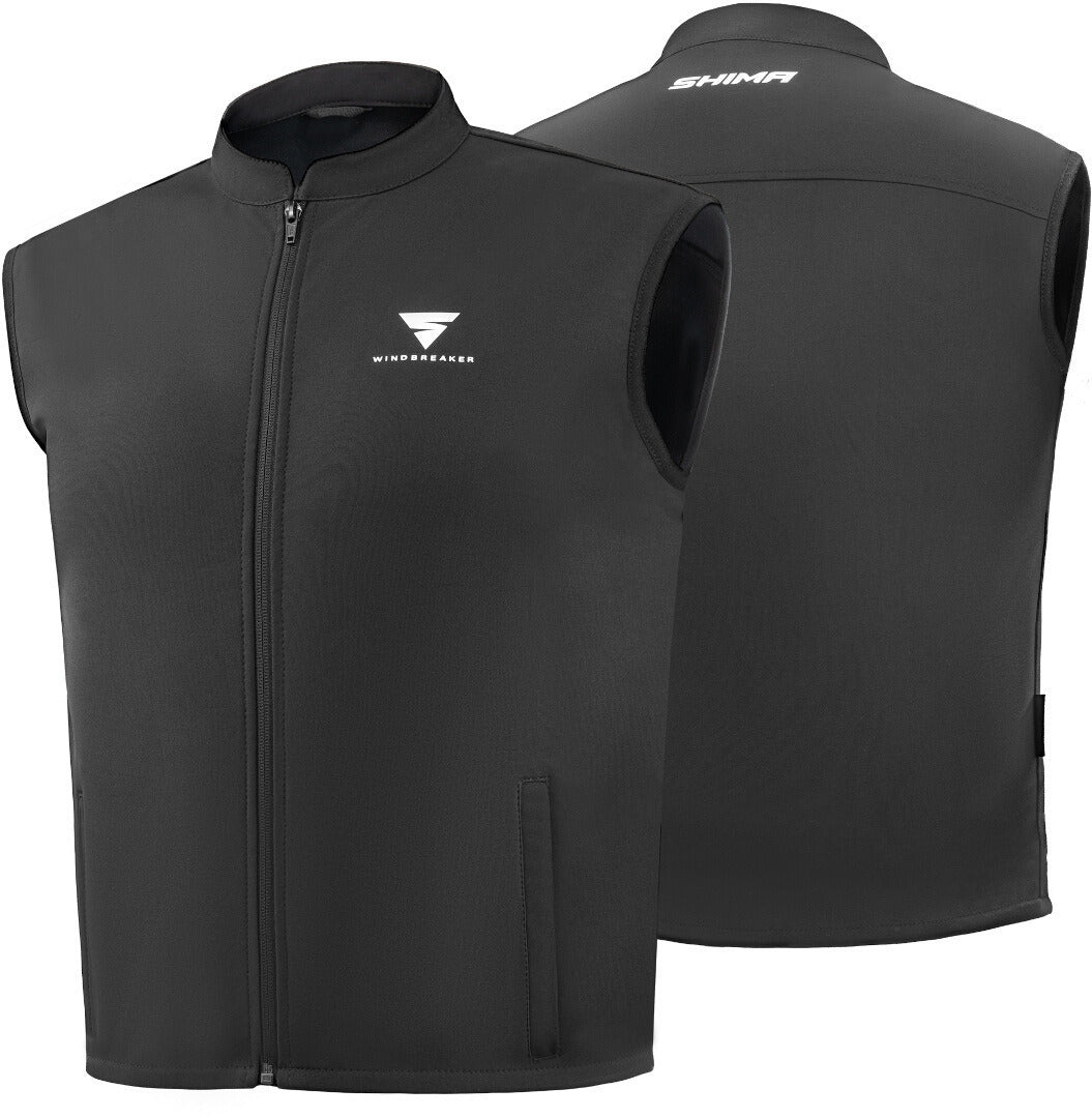 SHIMA WINDBREAKER MAN CHALECO NEGRO