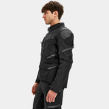 SHIMA DUNE MOTORCYCLE TEXTILE JACKET BLACK