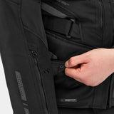 SHIMA DUNE MOTORCYCLE TEXTILE JACKET BLACK