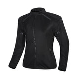 SHUA Velocity Lady Motorcycle Jacket Black