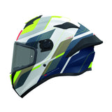 MT Targo S Blaster Touring Motorcycle Full Face Helmet Fluo Blue