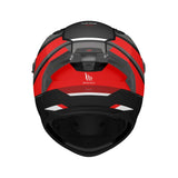MT Braker SV Chento Touring Motorcycle Helmets Matt Black Red