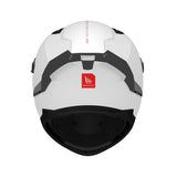 MT Braker SV Solid Sports Motorcycle Full Face Helmet Pearl White